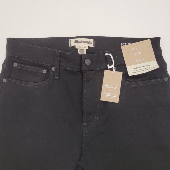 Madewell Coolmax Denim Edition Slim Jeans Style# ND479 - Picture 10 of 12